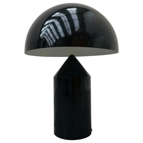 Candeeiro MACAO, de mesa, metal, preta
