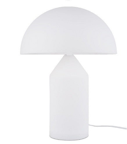 Candeeiro MACAO H37, de mesa, metal, branco