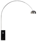 Candeeiro NEW ARC BIG, de pé, base de mármore preto