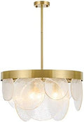 Candeeiro NOHRA, de teto, metal dourado, vidro