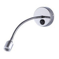Candeeiro WL-I502, aplique, cromado, Leitura led