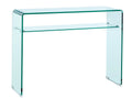 Consola CANADA (SU), vidro curvo, 100 x 33 cms