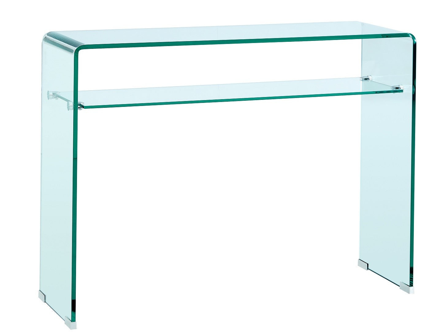 Consola CANADA (SU), vidro curvo, 100 x 33 cms