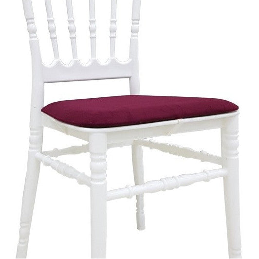 Coxim de assento para cadeiras WEDDING e CHIAVARI NEW, cor bordô