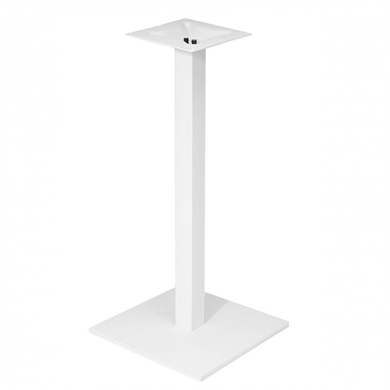 Mesa alta BEVERLY, base de 110 cms e tampo de mesa de 60 cms de diâmetro. Cores à escolha, Tablero de 60 cms.: WER-WOODART, AVALON PINE 4729, Base BEVERLY, altura 110 cms: Blanca