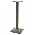 Mesa alta ELBA, preta, base de 110 cms e tampo de 70 cms de diâmetro. Cores à escolha, Tableros de 70 cms: WERZALIT SM - WENGUÉ 103