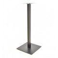 Mesa alta TROCADERO, preta, base de 110 cms e tampo de mesa de 70 cms de diâmetro. Cores à escolha, Tableros de 70 cms: WERZALIT ALEMANIA - PIAZZA 102