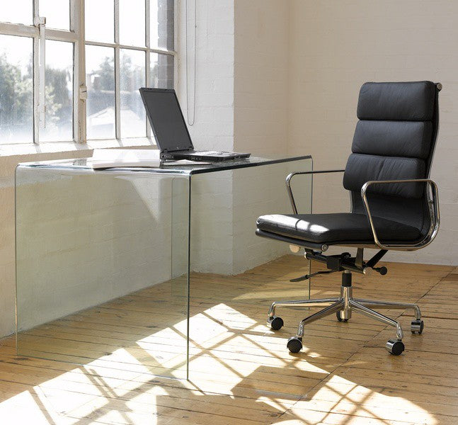 Mesa APOLO (SU), polivalente, vidro, 125x70 cms