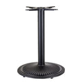 Mesa ARNO, preta, base de 72 cms e tampo de mesa de 60x60 cms. Cores à escolha, Tableros de 60x60 cms: WERZALIT ALEMANIA - PIAZZA 102
