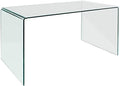 Mesa CONCORD NEW, vidro curvo, 150 x 80 cms
