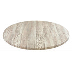 Mesa CRISS, base com 73 cms e tampo de 60 cms de diâmetro. Cores à escolha, Tablero de 60 cms.: WERZALIT SM - MONTPELLIER 214, Bases CRISS, altura 73 cms: Branca