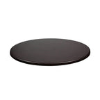 Mesa CRISS, base com 73 cms e tampo de 70 cms de diâmetro. Cores à escolha, Bases CRISS, altura 73 cms: Branca, Tableros de 70 cms: WERZALIT SM - WENGUÉ 103