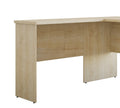 Mesa de apoio ECO, bilaminada cor natura, 90 x 40 cms