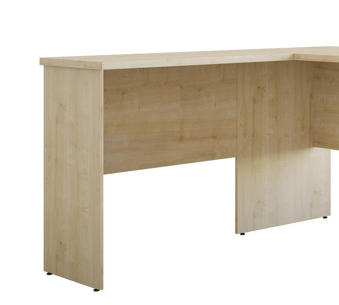 Mesa de apoio ECO, bilaminada cor natura, 90 x 40 cms
