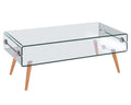 Mesa HOLANDA, madeira, vidro, 110 x 55 cms