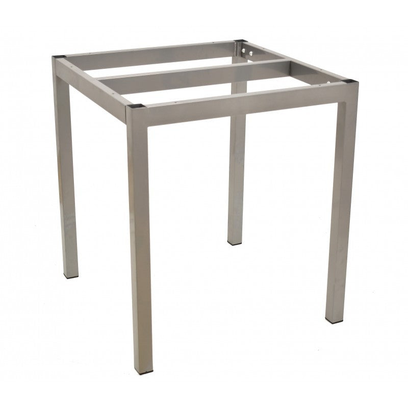 Mesa LIRIO, metal, base de 65 x 65 cms e tampo de 70x70 cms. Cores à escolha., Tableros de 70x70 cms: WERZALIT ALEMANIA - ROJO 328