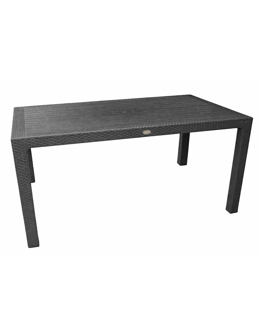 Mesa MIJAS, polipropileno moka, 150 x 90 cms