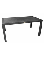 Mesa MIJAS, polipropileno moka, 150 x 90 cms