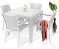 Mesa MIJAS, polipropileno branco, 90 x 90 cms