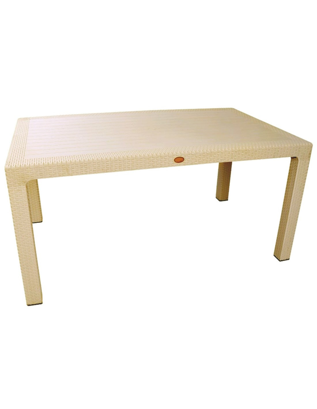 Mesa MIJAS, polipropileno moka, 150 x 90 cms
