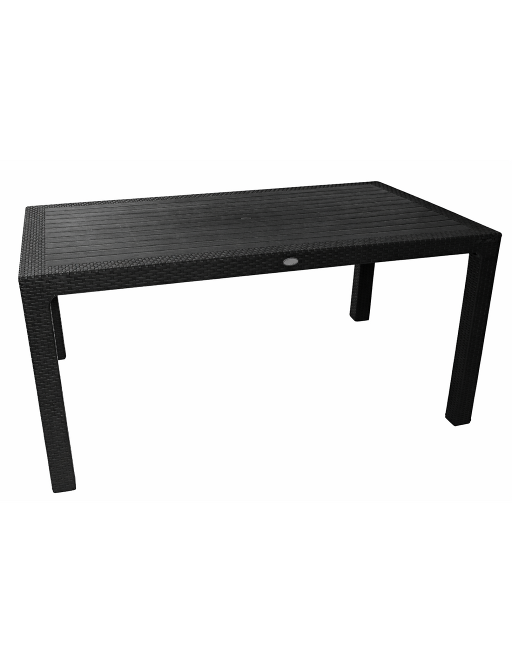 Mesa MIJAS, polipropileno moka, 150 x 90 cms
