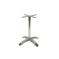 Mesa MILAN, alumínio, base de 72 cms e tampo de 70 cms de diâmetro. Cores à escolha, Tableros de 70 cms: COMPACTO, NEGRO 3190, TAVILO (69 cms)