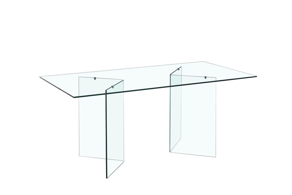 Mesa MISTICA, vidro 150 x 90 cms