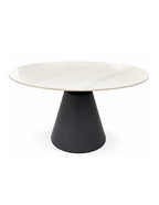 Mesa NAIDA, metal, tampo cerâmica, 120 cms diâmetro