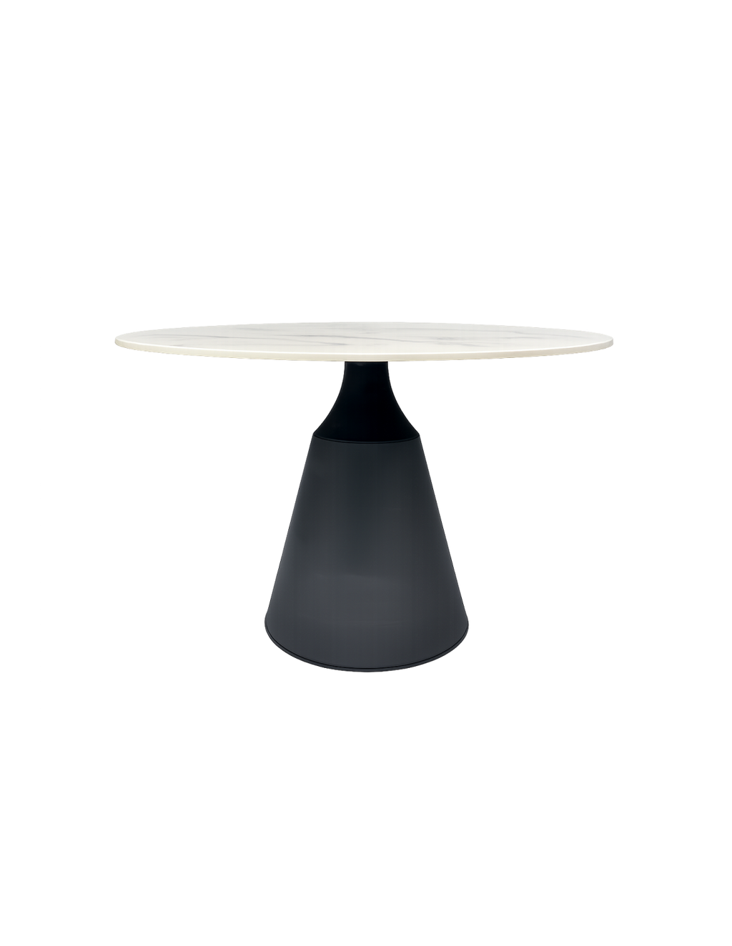 Mesa NAIDA, metal, tampo cerâmica, 120 cms diâmetro