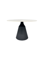 Mesa NAIDA, metal, tampo cerâmica, 120 cms diâmetro