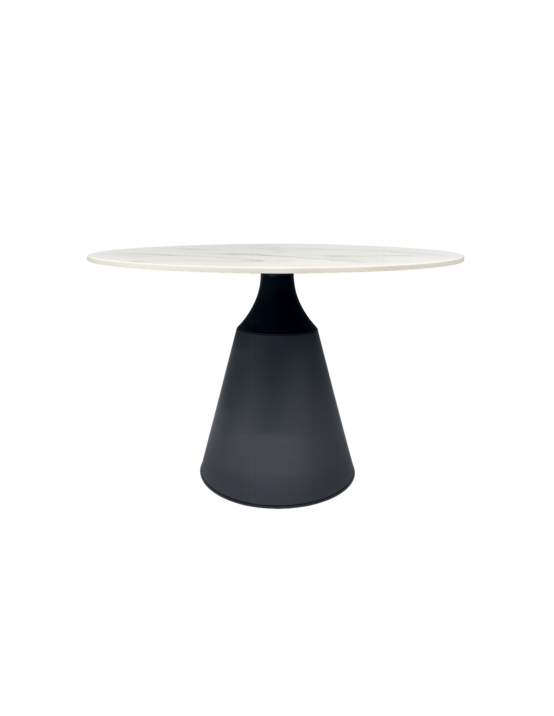 Mesa NAIDA, metal, tampo cerâmica, 120 cms diâmetro
