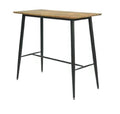 Mesa NITRA, alta, metal, tampo DM 6064 vintage, 120 x 60 cms