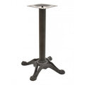 Mesa RODANO, preta, base de 75 cms e tampo de mesa de 70 cms de diâmetro. Cores à escolha, Tableros de 70 cms: COMPACTO, BLANCO 3101, TAVILO (69 cms)