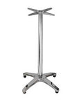 Mesa ROMA, alumínio, 4 braços, base de 112 cms e tampo de 70 cms de diâmetro. Cores à escolha, Tableros de 70 cms: WER-WOODART, ROBLE R.OSCURO 4510