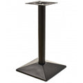 Mesa SOHO, preta, base de 72 cms e tampo de mesa de 70x70 cms. Cores à escolha, Tableros de 70x70 cms: SMARTLINE - DESIGNLINE 9033
