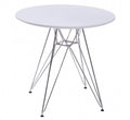 Mesa STAR, cromada, 80 cms de diâmetro