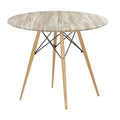 Mesa STAR, madeira, base de 71 cms e tampo de mesa de 60 cms de diâmetro. Cores à escolha, Tablero de 60 cms.: WERZALIT SM - MONTPELLIER 214