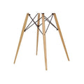 Mesa STAR, madeira, base de 71 cms e tampo de mesa de 80 cms de diâmetro. Cores à escolha, Tableros de 80 cms: WERZALIT SM - ROBLE ANTIGUO