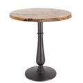 Mesa TÁMESIS, preta, base de 72 cms e tampo de mesa de 60 cms de diâmetro. Cores á escolha, Tablero de 60 cms.: WERZALIT SM - EX WORKS 122