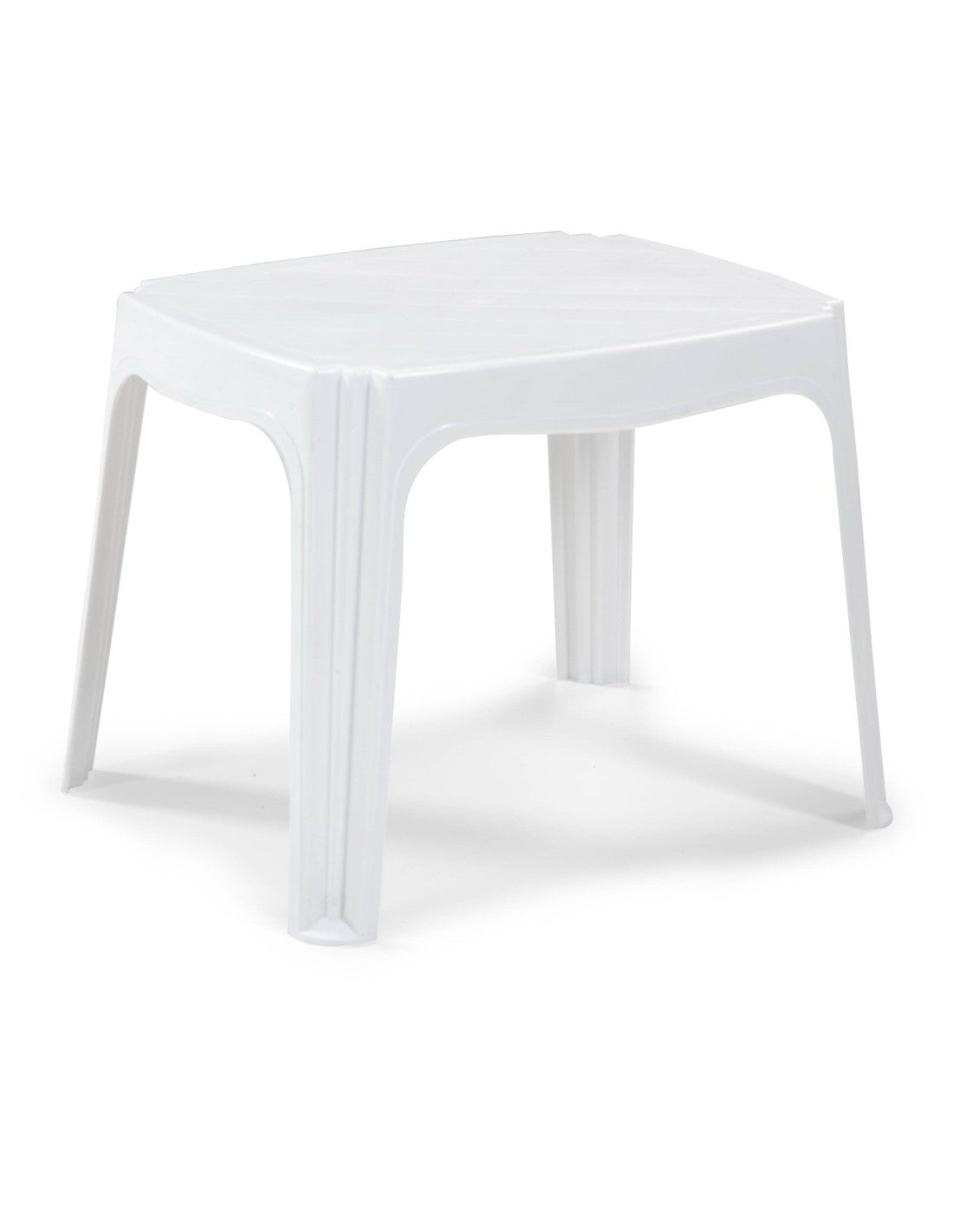 Mesa TORROX, de apoio, polipropileno branco