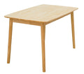 Mesa TRANSILVANIA, madeira natural, 120 x 75 cms