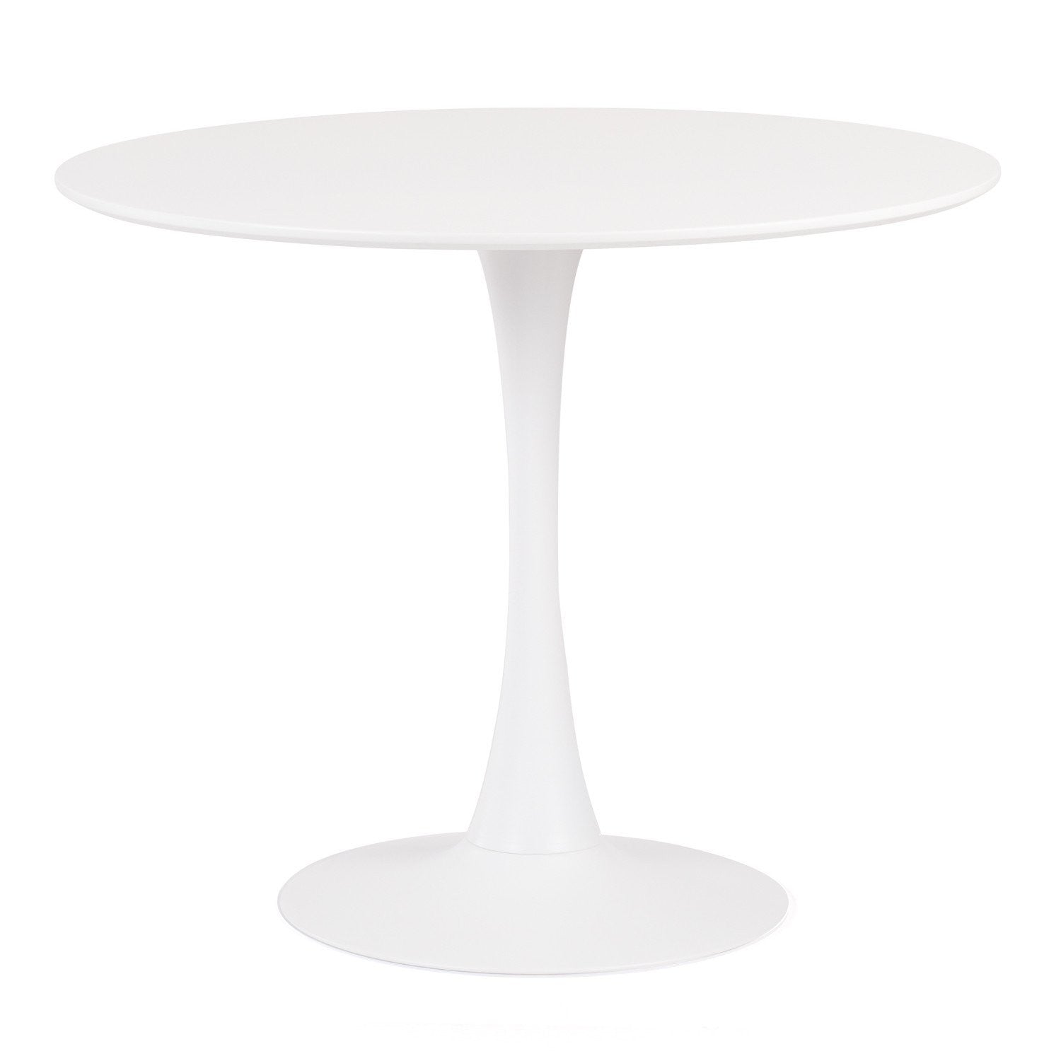 Mesa TUL (TO), lacada branco, 90 cms de diâmetro