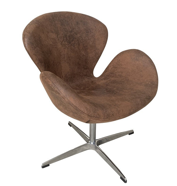 Poltrona SW, estofado pele sintética vintage