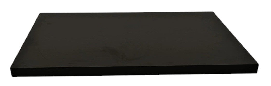Tampo de melamina 30 mm, PRETO 10, 120 x 80 cms