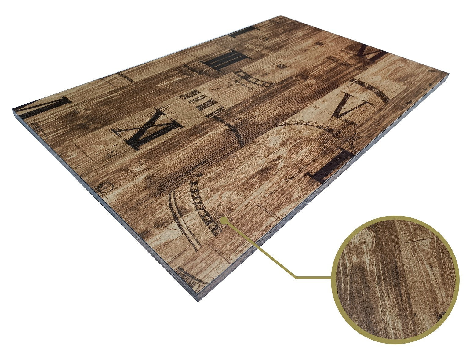 Tampo de mesa HD7346, vintage, 110 x 70 cms