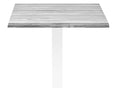 Tampo de mesa Werzalit Alemania, ANTIQUE WHITE 202, 80 x 80 cms