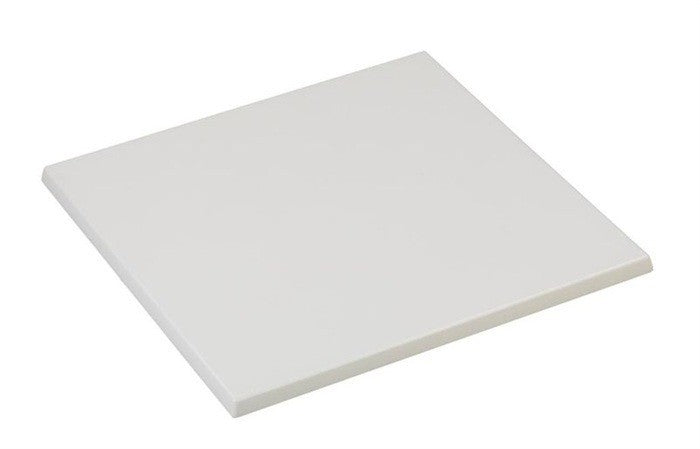 Tampo de mesa Werzalit Alemania, BRANCO 01, 80 X 80 cms.