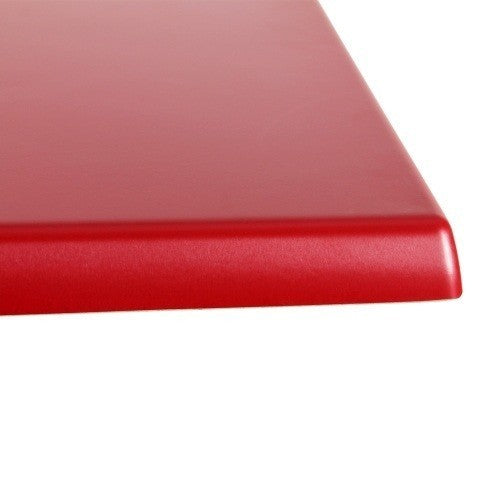 Tampo de mesa Werzalit ALEMANIA, VERMELHO 328, 70 x 70 cms