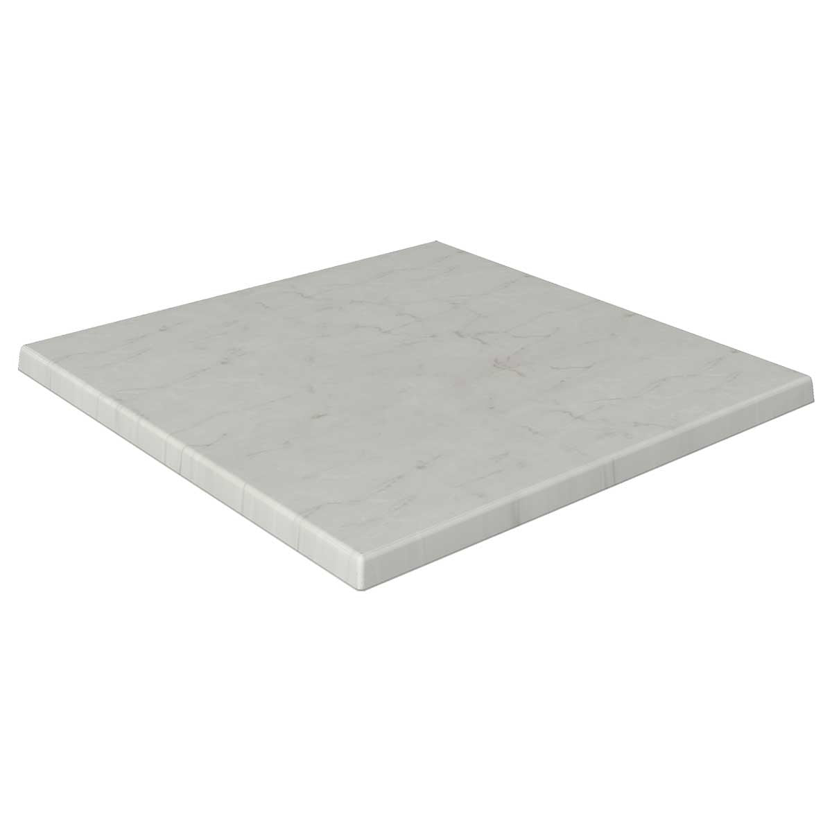 Tampo de mesa Werzalit SM, 70 MARMOR BIANCO, 70 X 70 cms