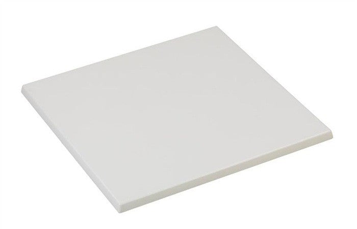 Tampo de mesa Werzalit SM, BRANCO 01, 60 x 60 cms.